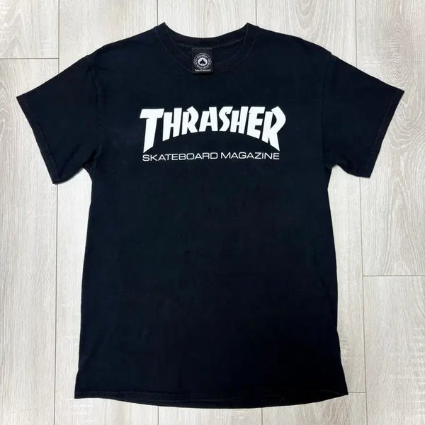 [BUNJANG] Thrasher Magazine Cotton T-Shirt / THRASHER 티셔츠