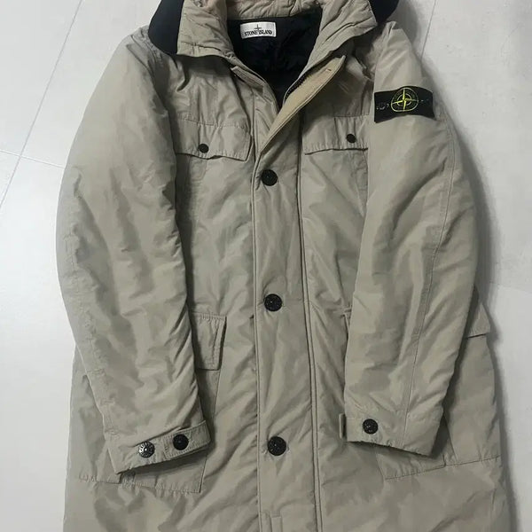 [BUNJANG] Stone Island Field Jacket Beige L / 스톤아이랜드 야상 L