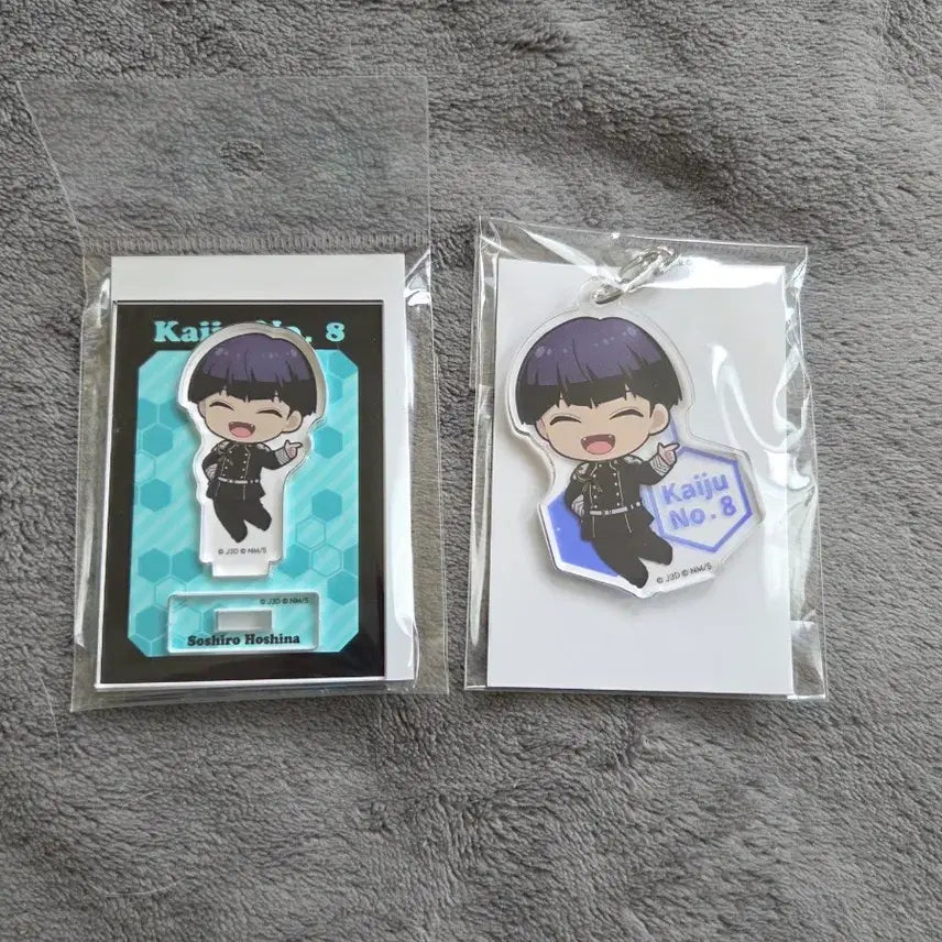 [BUNJANG] Kaiju No. 8 Hoshina Acrylic Stand & Keychain Bundle Set / 괴수 8호 호시나 아크릴스탠드 키링 일괄