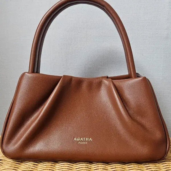[BUNJANG] Agatha Florrie Tote Bag Brown AGTB125706 / 아가타 플로리 토트백