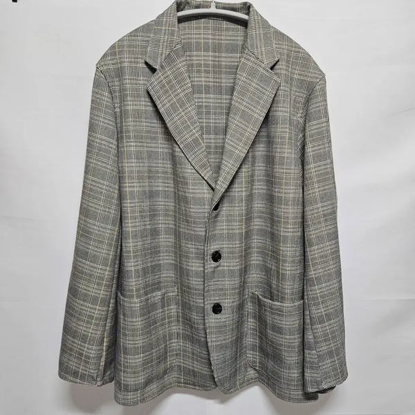 [BUNJANG] Rauper Store Checkered Blazer Jacket M / 라퍼지스토어 체크 블레이저 자켓 M