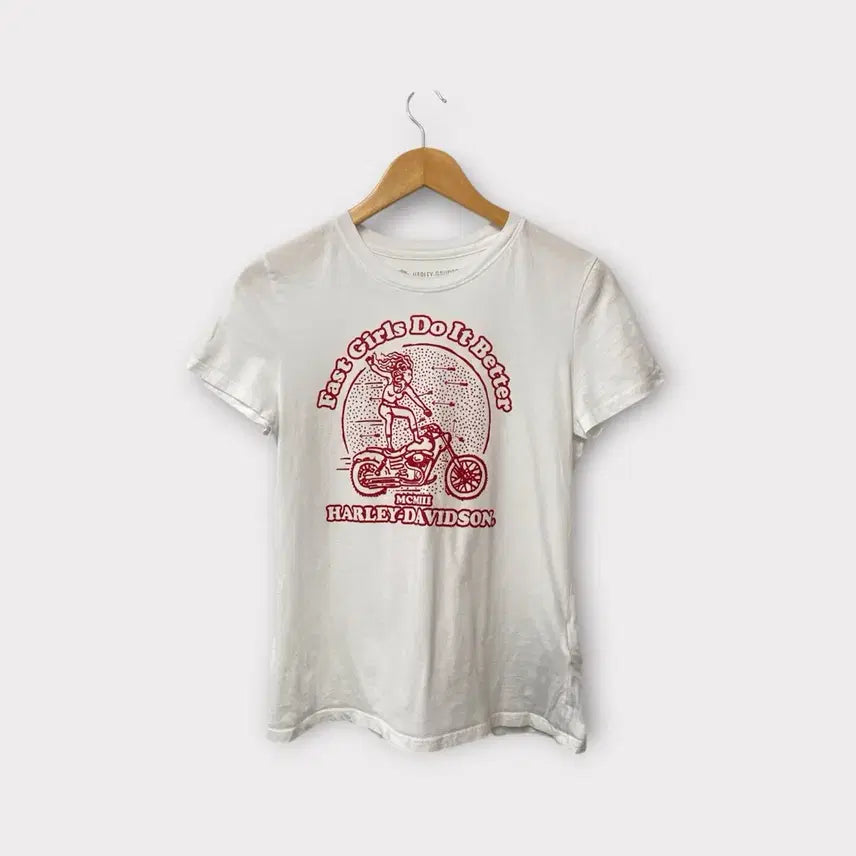 [BUNJANG] Harley-Davidson Vintage Printing Daily T-Shirt, Size M / 할리데이비슨 빈티지 프린팅 데일리 티셔츠 M