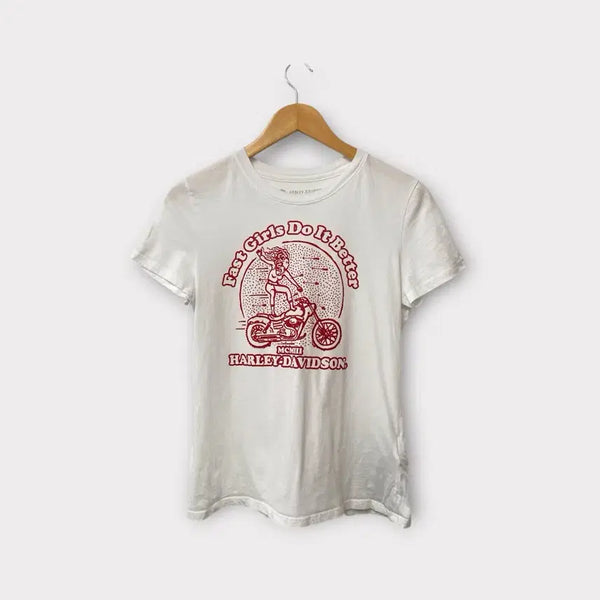 [BUNJANG] Harley-Davidson Vintage Printing Daily T-Shirt, Size M / 할리데이비슨 빈티지 프린팅 데일리 티셔츠 M