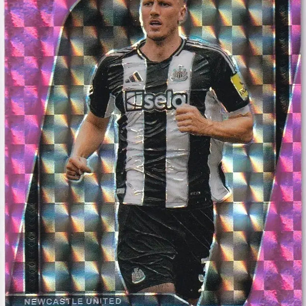 [BUNJANG] Dan Burn Pink Mosaic Prizm #109 Trading Card (2024-25 Panini Prizm Premier League) / [뉴캐슬] 24-25 프리즘 EPL 댄 번 핑크 모자익 #109