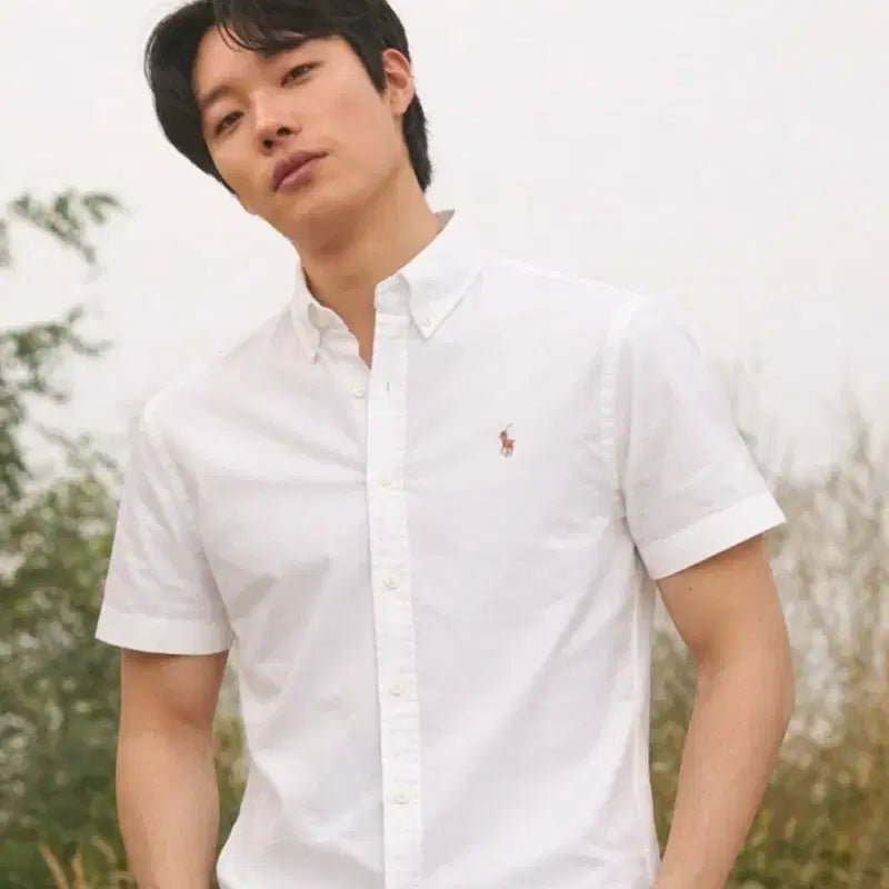 [BUNJANG] Polo Ralph Lauren Oxford Short Sleeve Shirt / #폴로 옥스포드 반팔셔츠(정품/새상품)판매합니다~