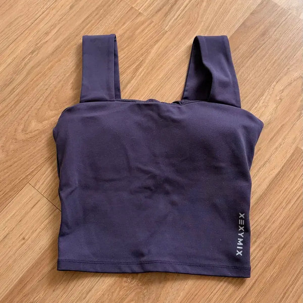 [BUNJANG] Xexymix Sports Bra Top - Purple - Size S / 젝시믹스 브라탑 S