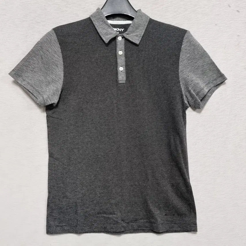 [BUNJANG] DKNY Men's Slim Fit Short Sleeve Polo Shirt Size S / DKNY 반팔카라티 남 슬림95 ㅡ0421