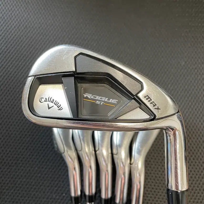 [BUNJANG] Callaway Rogue ST MAX Irons Set (5-P) / 캘러웨이 로그 ST MAX 아이언 세트 (5-P)