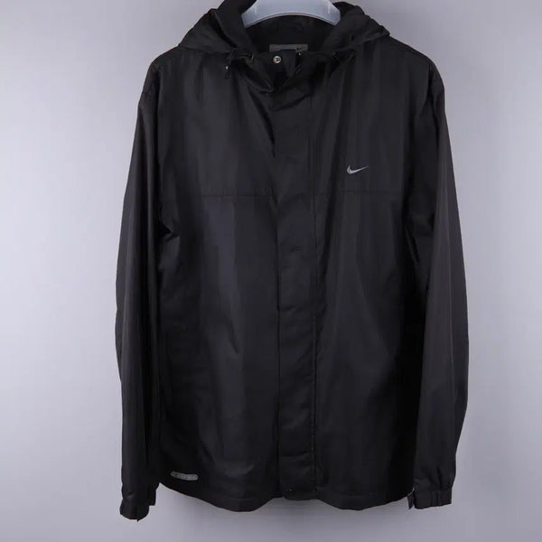 [BUNJANG] Nike Swoosh Windbreaker Jacket Black XL / 00s 나이키 스우스 바람막이 자켓 블랙 (XL)
