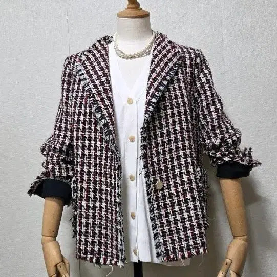 [BUNJANG] G-Cut Tweed Jacket Size 55 / 지컷 트위드 자켓 55