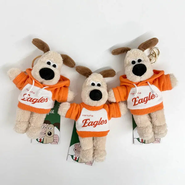 [BUNJANG] Hanwha Eagles Gromit Plush Toy with Customizable Jersey / 한화이글스 그로밋 인형