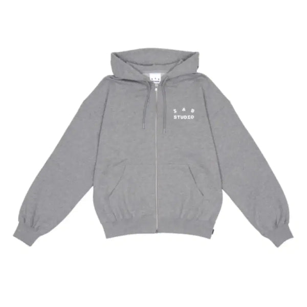 [BUNJANG] IAB STUDIO 26SS Hooded Zip-up Grey / 아이앱스튜디오 26ss 후드집업 그레이