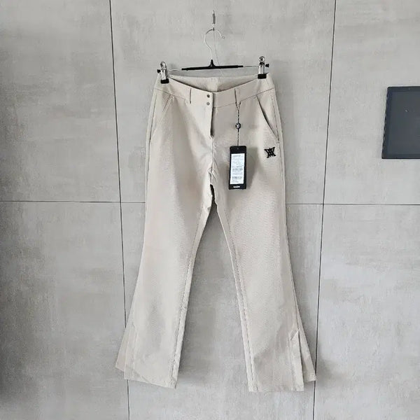 [BUNJANG] Anew Genuine Women's Beige Bootcut Slacks / 어뉴 정품 여성 베이지 부츠컷 슬랙스