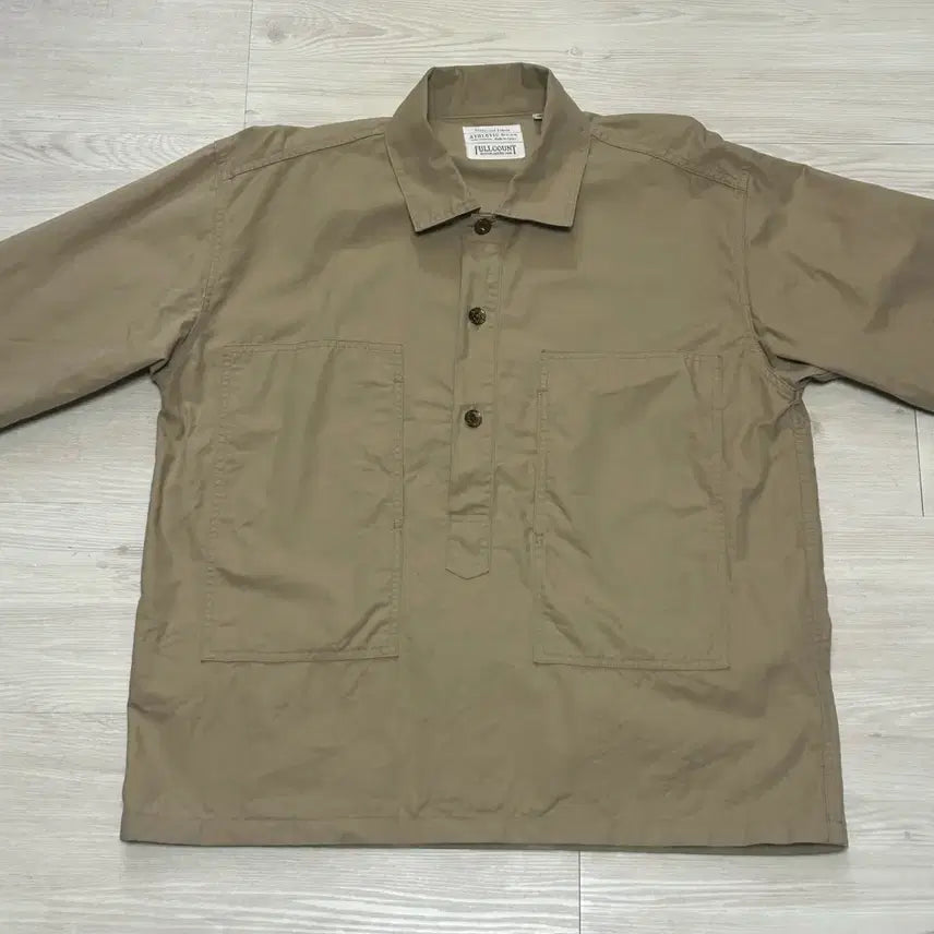 [BUNJANG] Full Count 4050 US Army Pullover Shirt Khaki Size 42 / 풀카운트 4050 아미 풀오버 셔츠 카키 42사이즈