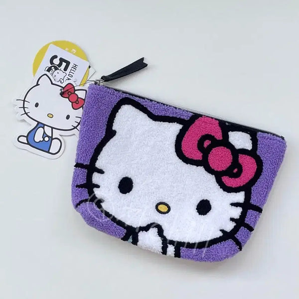 [BUNJANG] Hello Kitty 50th Anniversary "Poong-geul" Pouch / 헬로키티 50주년-키티 파우치