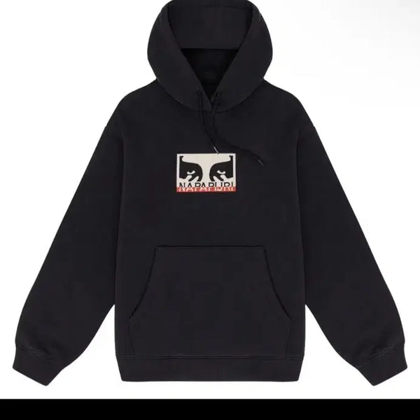 [BUNJANG] OBEY x Napapijri Collaboration Hoodie / 오베이 나파피리 후드