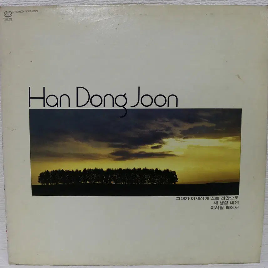 [BUNJANG] Han Dong-joon (Just the Fact That You Are in This World) LP Record / [NO.5298] 한동준 (그대가 이세상에 있는 것만으로도) LP판