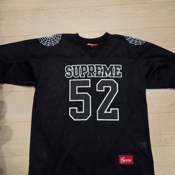 [BUNJANG] Supreme Spider Web Football Jersey L / 슈프림 스파이더웹 풋볼 저지 L