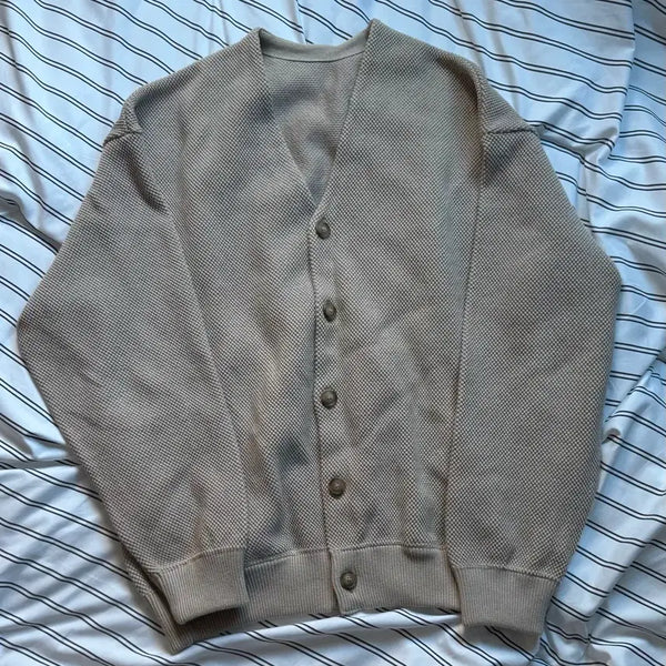 [BUNJANG] Creeperper School Moss Stitch Cardigan Size 2 / 크리퍼스큘 모스스트치 가디건 2사이즈