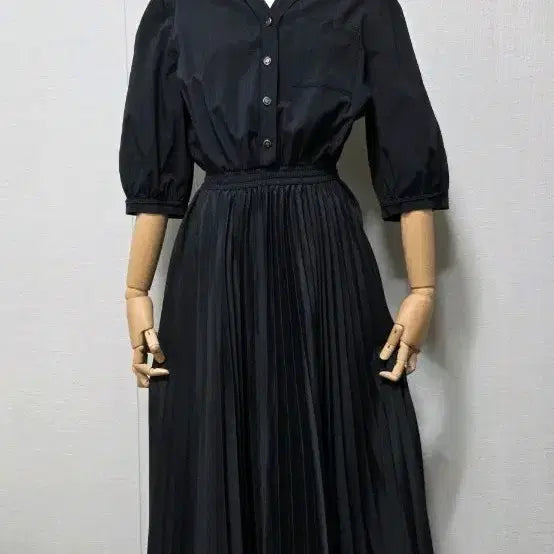 [BUNJANG] DEWL Pleated Long Dress Size 55 / 듀엘 프리츠 롱원피스 55