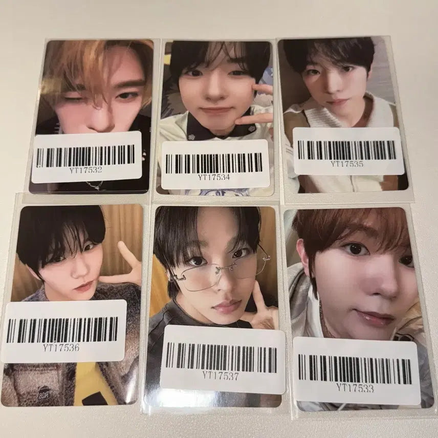 [BUNJANG] NCT WISH KMS Lucky Draw Photocard Set - Sion, Riku, Yushi, Jaehee, Sakuya / 엔시티위시 kms 대면 당첨자 포카 세트 시온리쿠유우시재희료사쿠야