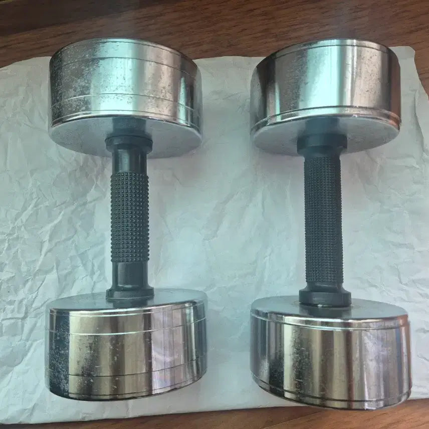 [BUNJANG] Chrome Dumbbells 8kg Set / 아령 8kg ~ 부산직거래