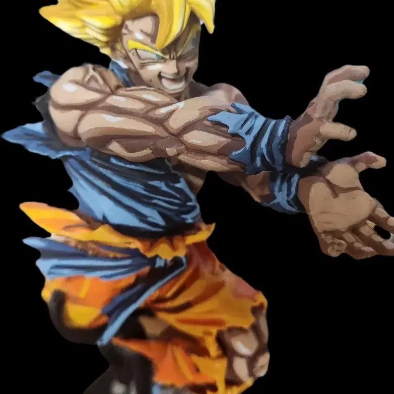 [BUNJANG] Dragon Ball Son Goku BWFC 2D Repaint Figure / 드래곤볼 손오공 2d 리페인트 bwfc