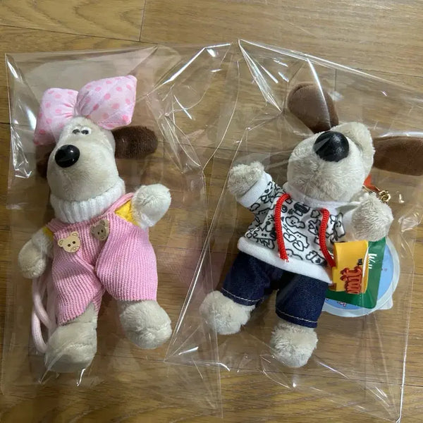 [BUNJANG] Wallace & Gromit Couple Dolls - New / 새상품)월레스와 그로밋 커플 인형