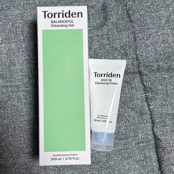 [BUNJANG] Torriden Cica Cleansing Gel + Cleansing Foam Set / 토리든 시카 클렌징 젤 +클렌징폼