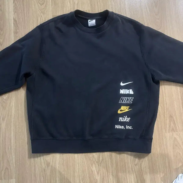[BUNJANG] Nike Sweatshirt Black L / 나이키 맨투맨 블랙 L 100 검정