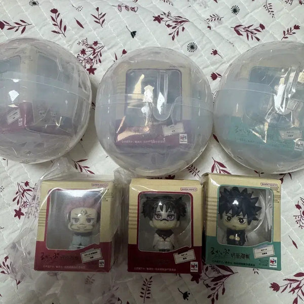 [BUNJANG] Jujutsu Kaisen Mini Look Up Figures Set (Fushiguro Megumi, Choso, Sukuna) / 주술회전 후시구로 메구미,쵸소우,스쿠나 미니룩업 일괄