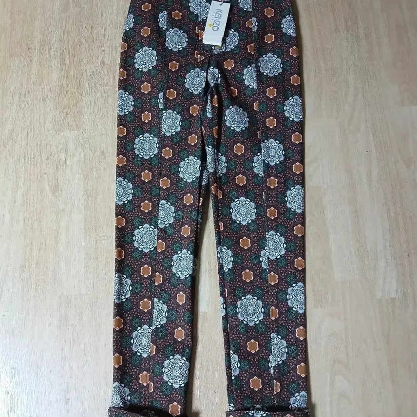 [BUNJANG] KENZO Patterned Slacks Pants Size 26 / (새상품) 30만원대 KENZO  바지 26사이즈