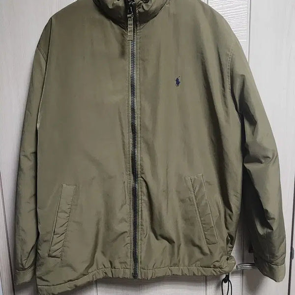 [BUNJANG] Polo Ralph Lauren Blue Blouson Bomber Jacket / Polo Ralph Lauren 폴로 블루종 부머 자켓 (100)