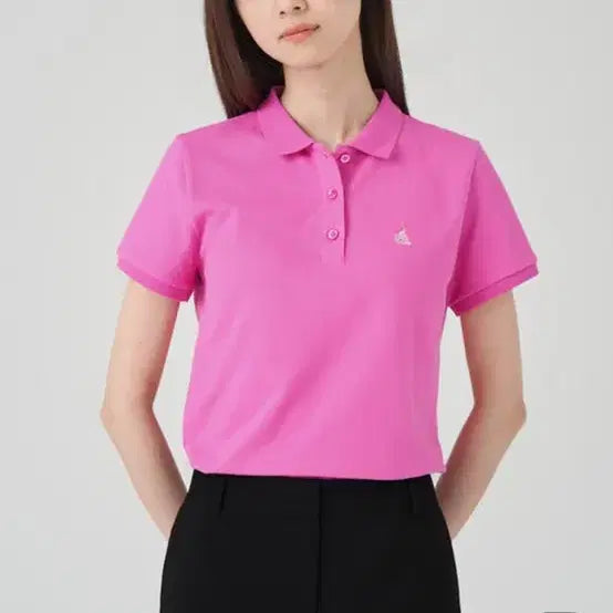[BUNJANG] Beanpole Short-Sleeve Polo T-Shirt / 빈폴 반팔 카라 티셔츠
