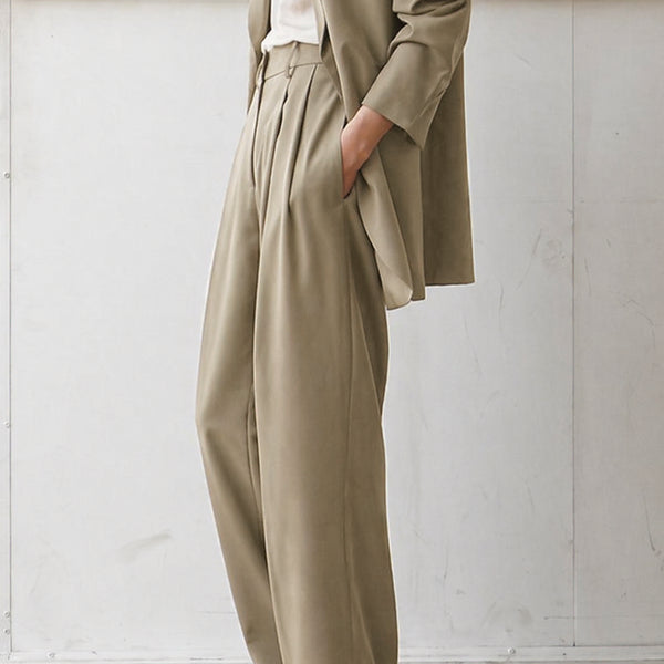 [BUNJANG] Afoesto River Slacks Olive Beige Size S / [아포에스토] 리버 슬랙스 / 새상품
