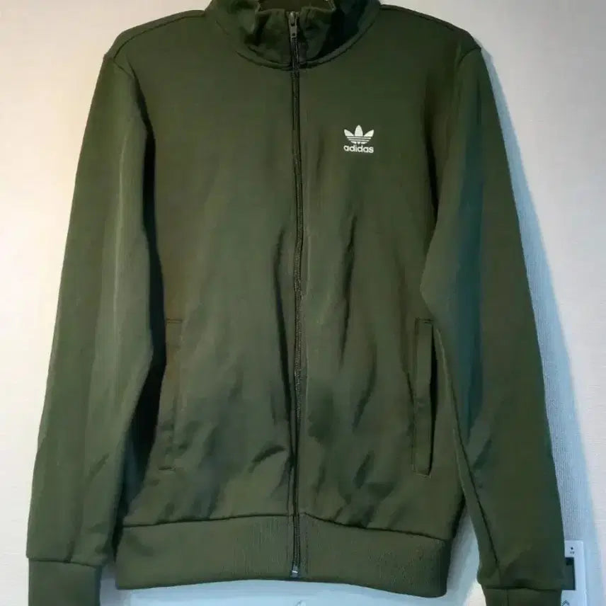 [BUNJANG] Adidas Europa Khaki Track Top Jersey / 아디다스 유로파 카키 트랙탑 저지 져지집업 90/S