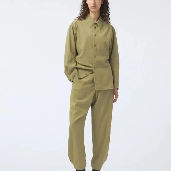 [BUNJANG] Uniqlo U Drape Easy Pants XL Olive / 유니클로(UNIQLO) U 드레이프 이지 팬츠 XL