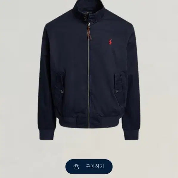 [BUNJANG] Polo Ralph Lauren Navy Twill Cotton Jacket M / 폴로 랄프로렌 코튼 네이비 트윌 자켓 M