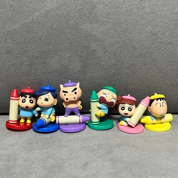 [BUNJANG] Crayon Shin-chan Doodle Collection Gacha Vol. 1 Figure / 짱구 크레용 낙서컬렉션 가챠 1탄