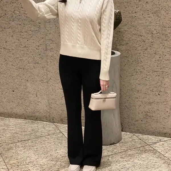 [BUNJANG] CLORE Essential Knit Pants / CLORE 클로르 자체제작 에센셜 니트 팬츠 새상품