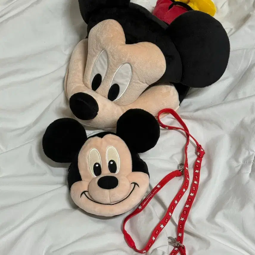 [BUNJANG] Disney Mickey Mouse Hat and Bag Set / 디즈니랜드, 디즈니씨 미키 모자 가방 세트