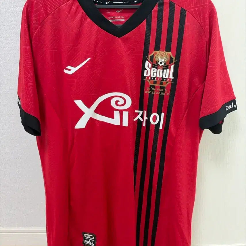 [BUNJANG] FC Seoul 2024 Limited Edition "Lingard" Red Jersey / FC서울 2024 유니폼 레드 린가드 정품