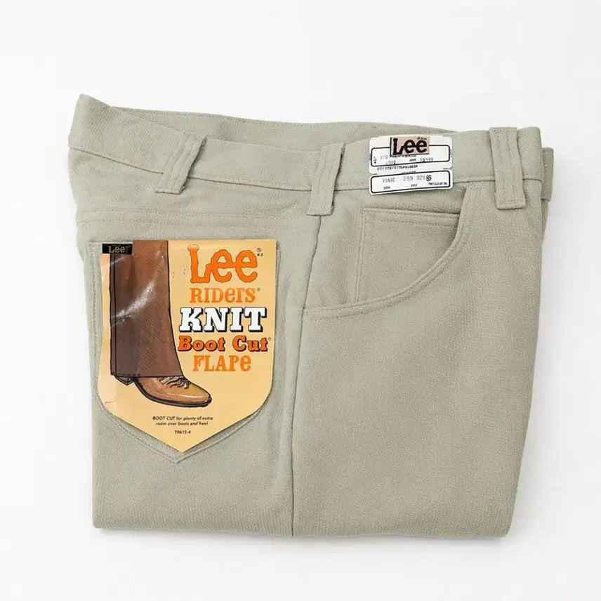 [BUNJANG] 1970s Lee Knit Flare Bootcut Pants Size 33x34 / 70년대 lee 플레어 부츠컷 팬츠