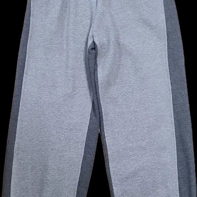 [BUNJANG] Lude Two-Tone Sweatpants Grey/Charcoal / 러드 투톤 스웻팬츠 그레이/차콜