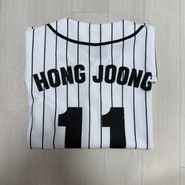 [BUNJANG] ATEEZ Hongjoong Baseball Jersey L / 에이티즈 홍중 야구 저지