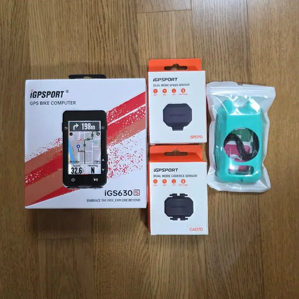 [BUNJANG] IGPSPORT IGS630S Bicycle Speedometer Bundle Set / IGPSPORT IGS630S 자전거 속도계 새상품 번들셋