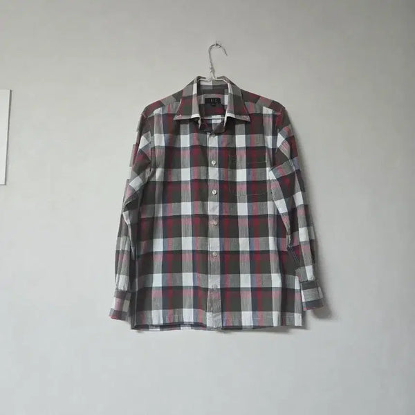 [BUNJANG] Daks Men's Check Shirt Size 95 / 닥스 체크 남성 셔츠 95