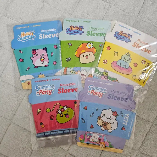 [BUNJANG] MapleStory x Isaac Toast & The Venti Collaboration Bundle / 메이플 이삭토스트,더벤티 콜라보 상품 일괄