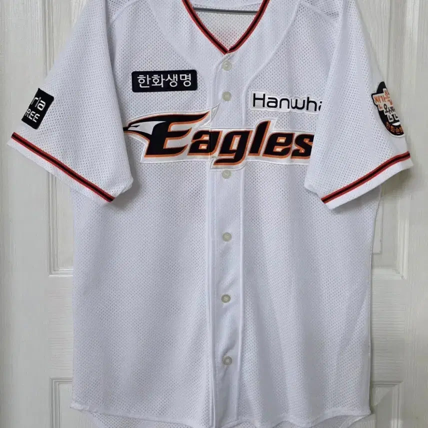 [BUNJANG] Hanwha Eagles Authentic Home Jersey (Kang Kyung-hak) / [105] 한화이글스 어센틱 홈 유니폼(강경학)
