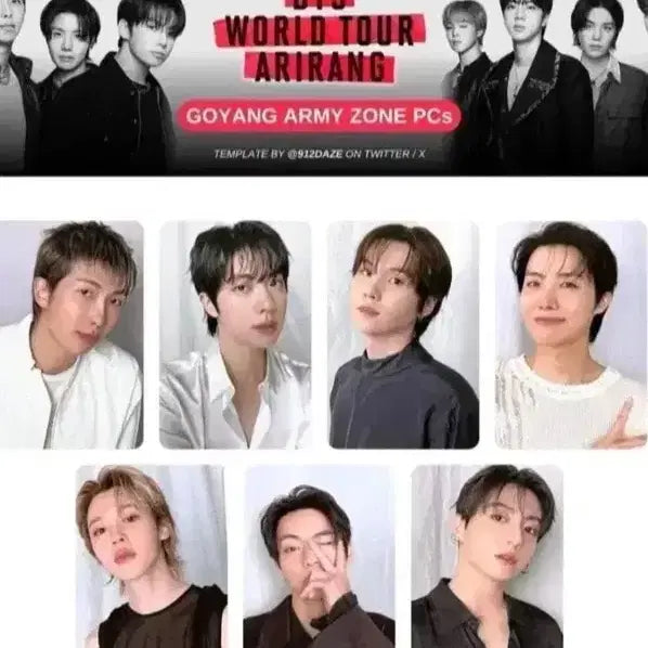 [BUNJANG] BTS ARMY ZIP Photocard Full Set / 방탄 BTS 아미존 포카 정국 지민 슈가 제이홉 알엠 진 뷔